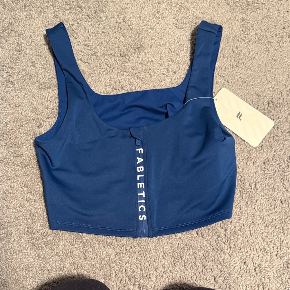 Fabletics Deep Blue Activewear Top